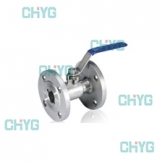 Type Q41F PN16 one-piece gb flanged ball valves