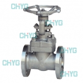 Titanium high pressure cut-off valve