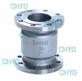 Vertical titanium check valve