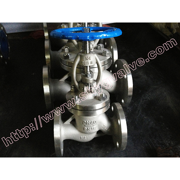 Nickel cut-off valve DN40