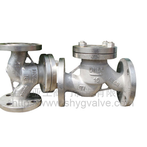 Titanium lift check valve
