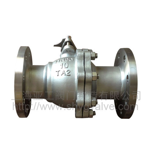 Q41F DN80-10 ti titanium valve