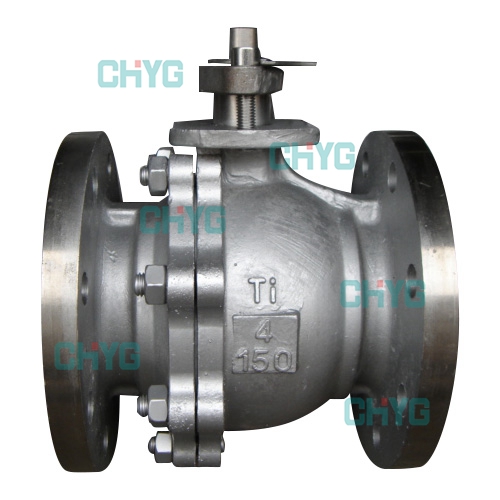 Titanium flange ball valve 0